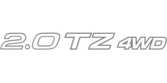 2.0 TZ 4WD Decal